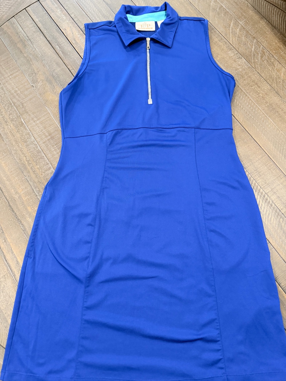 EP Pro Tour Tech Blue Sleeveless Golf Dress Size S